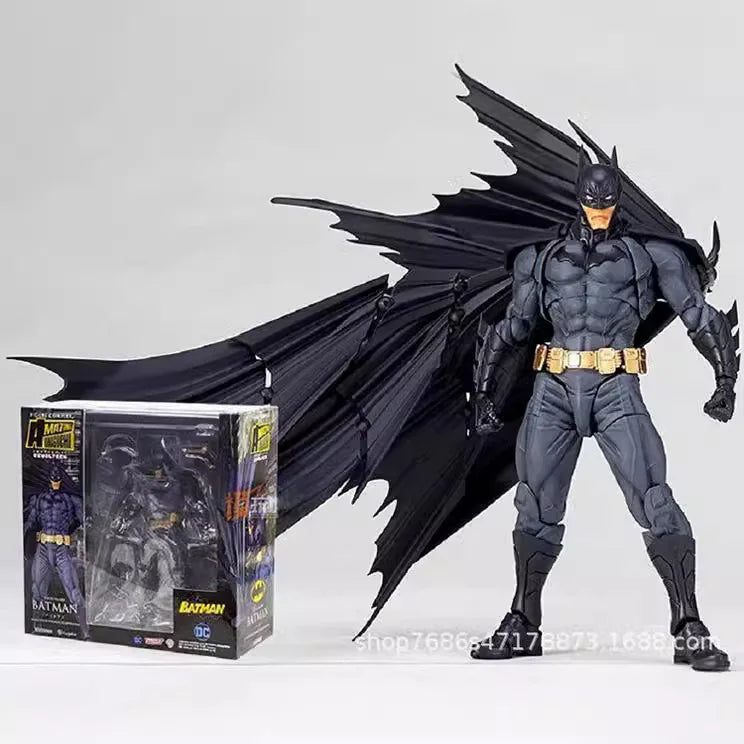 DC Amazing Yamaguchi 009 17cm Justice League Batman Super Hero Articulate BJD Figure Model Toys