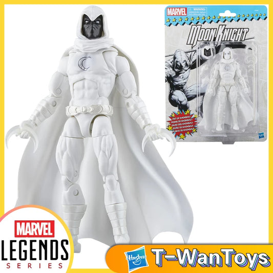 Original Hasbro Marvel Legends Series Classic Comics Retro Moon Knight 6-Inch-Scale Action Figure Genuine New Unopened